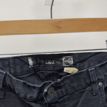 Vintage 1990s Levi's Silvertab Black Baggy Jeans