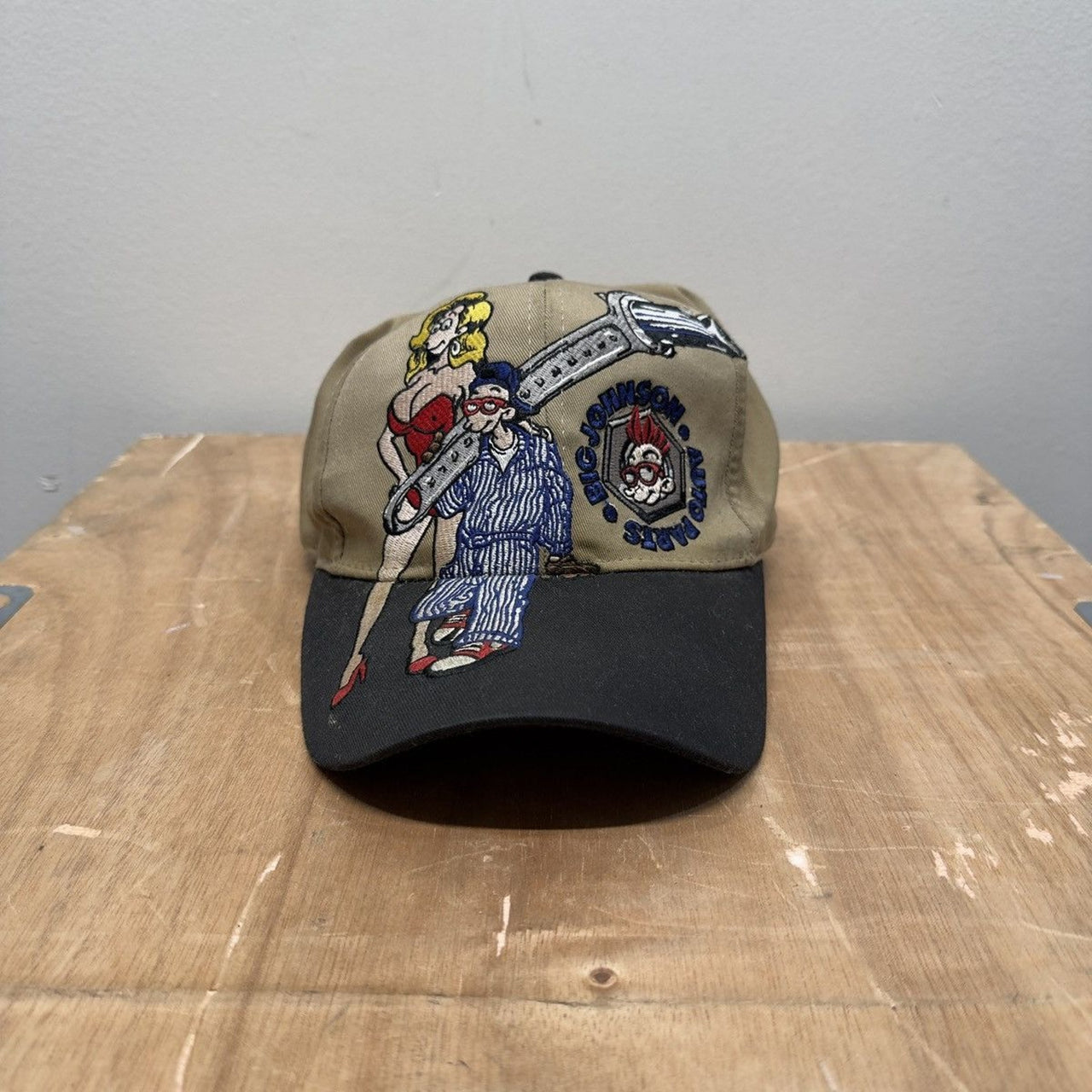 Vintage 2000s Big Johnson Hat
