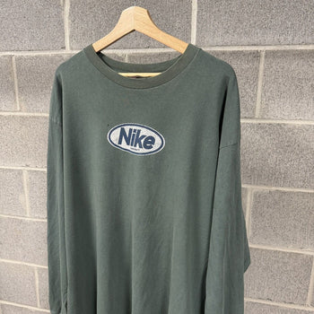 1990s Nike Thrashed Faded Distressed Longsleeve