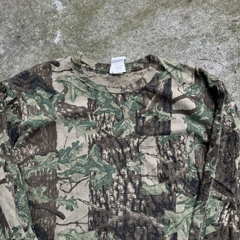 1990s Sniper Camo Longsleeve Pocket Tee