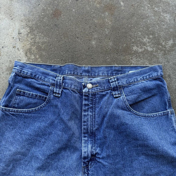 2000s WRANGLER FADED BAGGY DENIM JEAN SHORTS JORTS