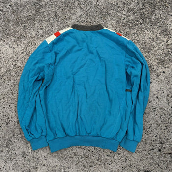 Sudadera con cuello redondo Adidas Ventex de los años 70 y 80