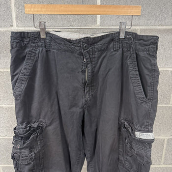 2000s Y2K Unionbay Black Cargo Shorts
