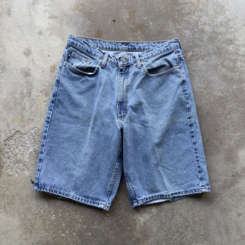 VINTAGE POLO RALPH LAUREN BAGGY DENIM JEAN SHORTS JORTS