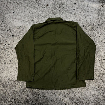 1960s Vietnam OG 107 Sateen Army Fatigue Shirt