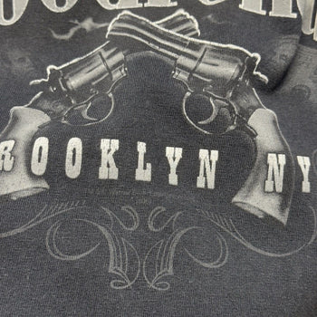 Vintage 2006 Faded Goodfellas Brooklyn NY Gun Tee