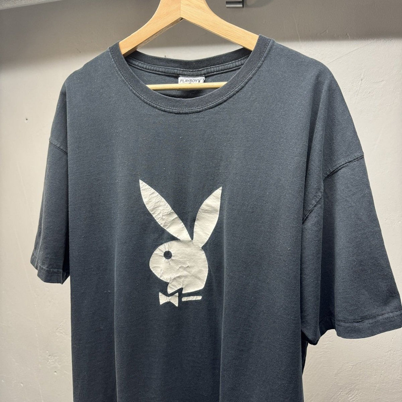 1990s Faded Playboy Bunny Logo Tee