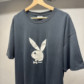 1990s Faded Playboy Bunny Logo Tee