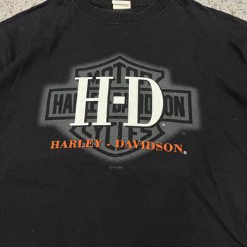 2000 HARLEY DAVIDSON LOGO NIAGARA FALLS CANADA TEE