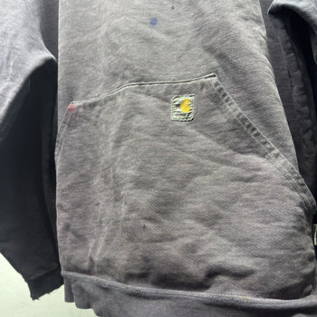 2000s Carhartt Thrashed Faded Distressed Hoodie