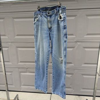 2000s Dickies Thrashed Faded Distressed Work Jeans