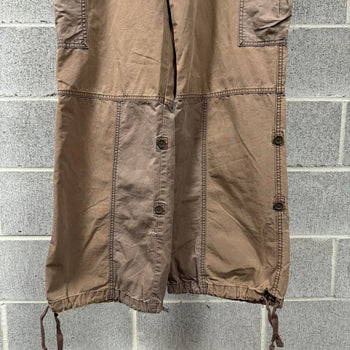 2000s Abercrombie & Fitch Brown Cargo Pants