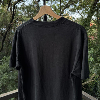 1990s Single Stitch Black Blank Tee