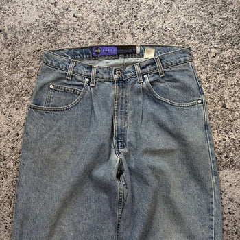 Vaqueros skater holgados y desgastados Levi's Silvertab de la década de 1990