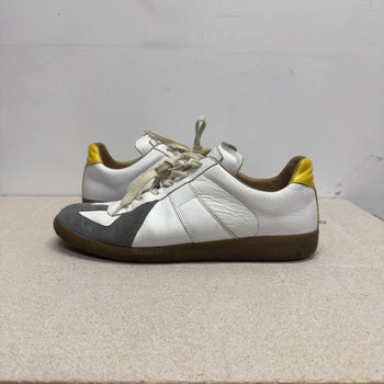 Maison Margiela Replica GAT White Neon Green Grey Sneakers