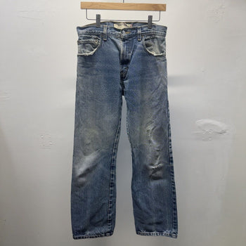 Vintage 2000s Levi’s 517 Faded Distressed Bootcut Jeans