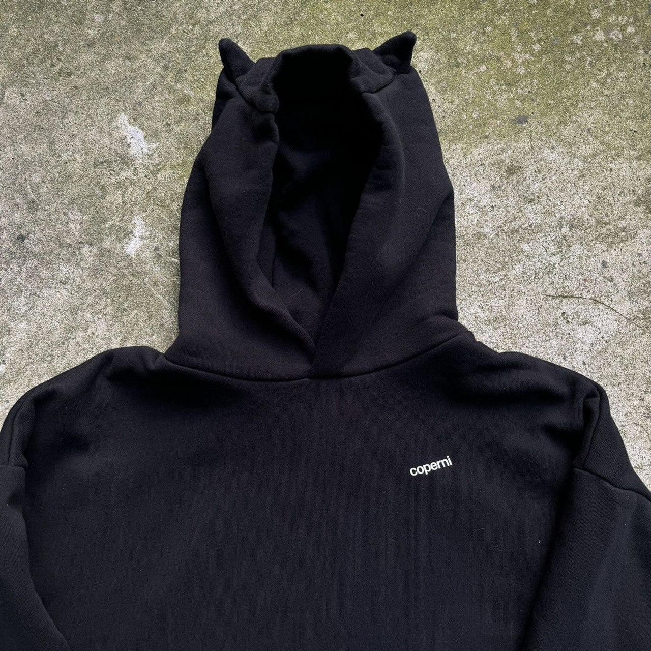 COPERNI DEVIL HORN OVERSIZED HOODIE