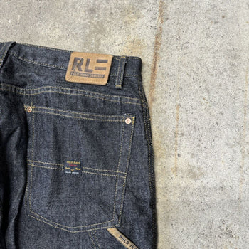 2000S POLO RALPH LAUREN BAGGY DARK CARPENTER SKATER JEANS