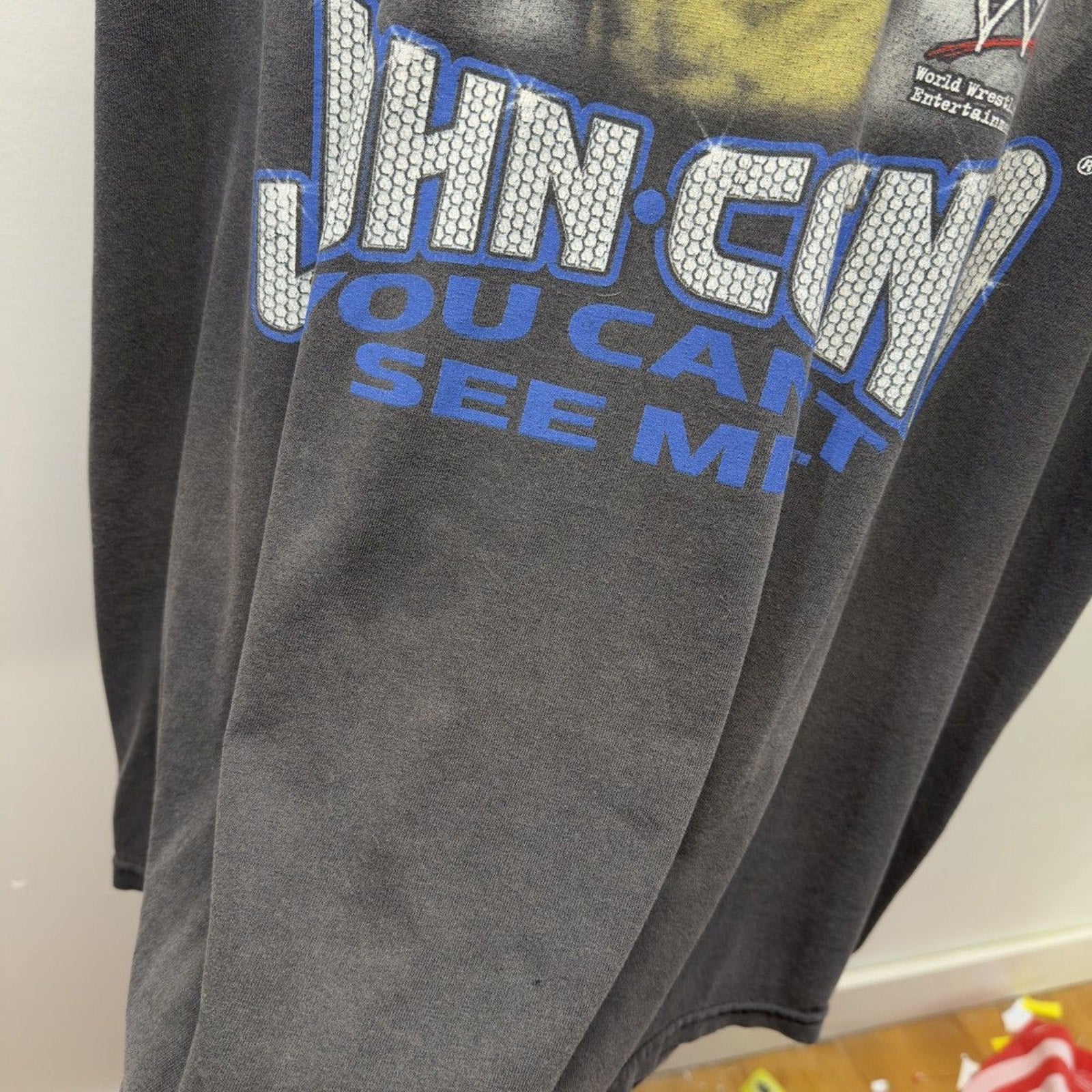 Vintage 2007 John Cena WWE Faded Tee