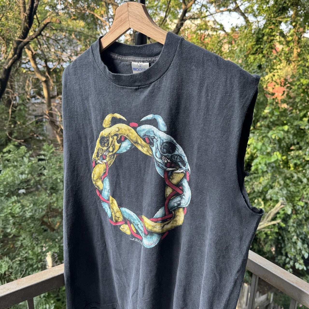 1990s Pushead Art Tee Tank Cut Off