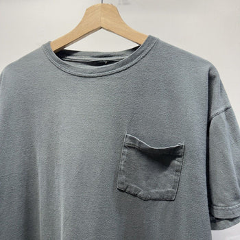 Vintage 2000s Grey Blank Pocket Tee