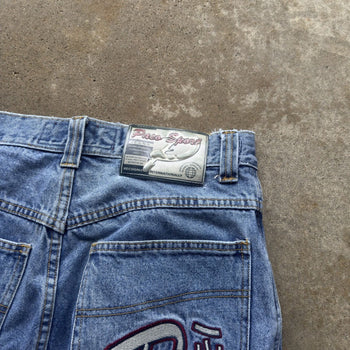 1990S Y2K PACO JEANS BAGGY SKATER DENIM JEAN SHORTS JORTS