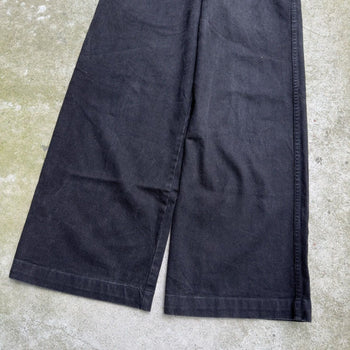 1990s JNCO 1067 DOUBLE BARREL GIRLY STUFF BLACK DENIM JEANS