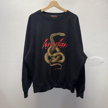 LU'U DAN Black Knotted Snake Sweatshirt
