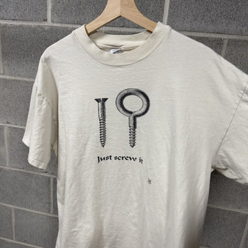 1990s Faded Just Screw It Tool Tee