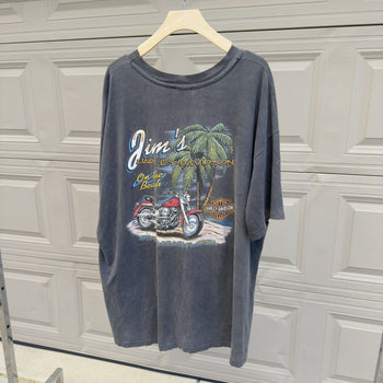 1990s Harley Davidson Running Wild Thrashed Faded Tee