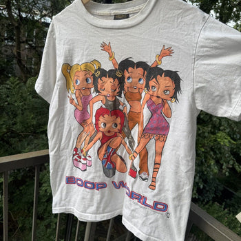 1990s Faded Betty Boop Spice Girls Tee