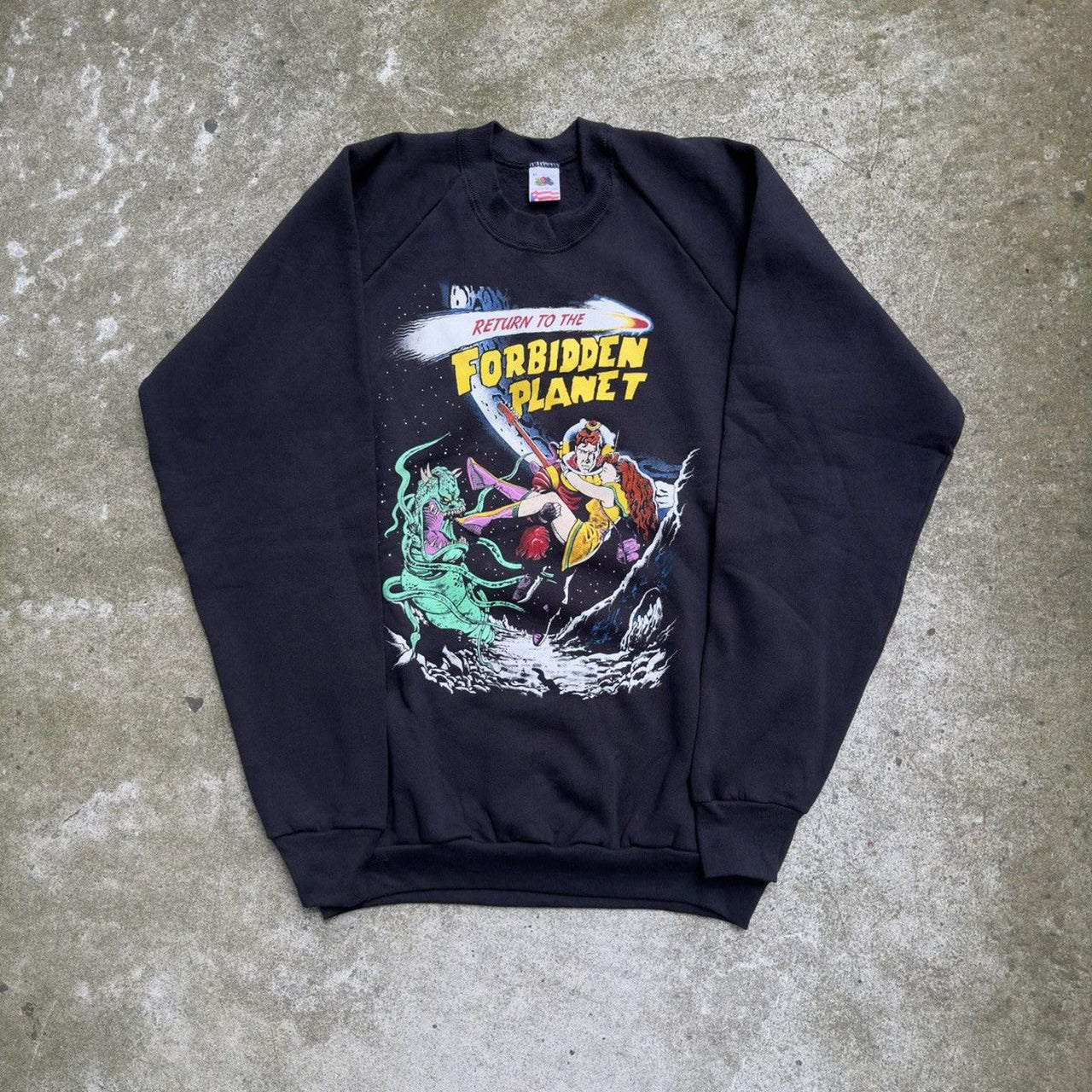 1990s RETURN TO THE FORBIDDEN PLANET CREWNECK