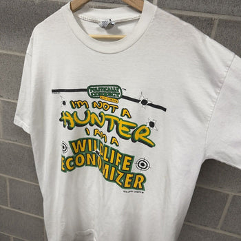 1990s Faded I'm Not A Hunter Tee