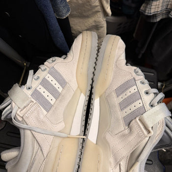 BAD BUNNY ADIDAS FORUM BUCKLE LOW WHITE SHOES