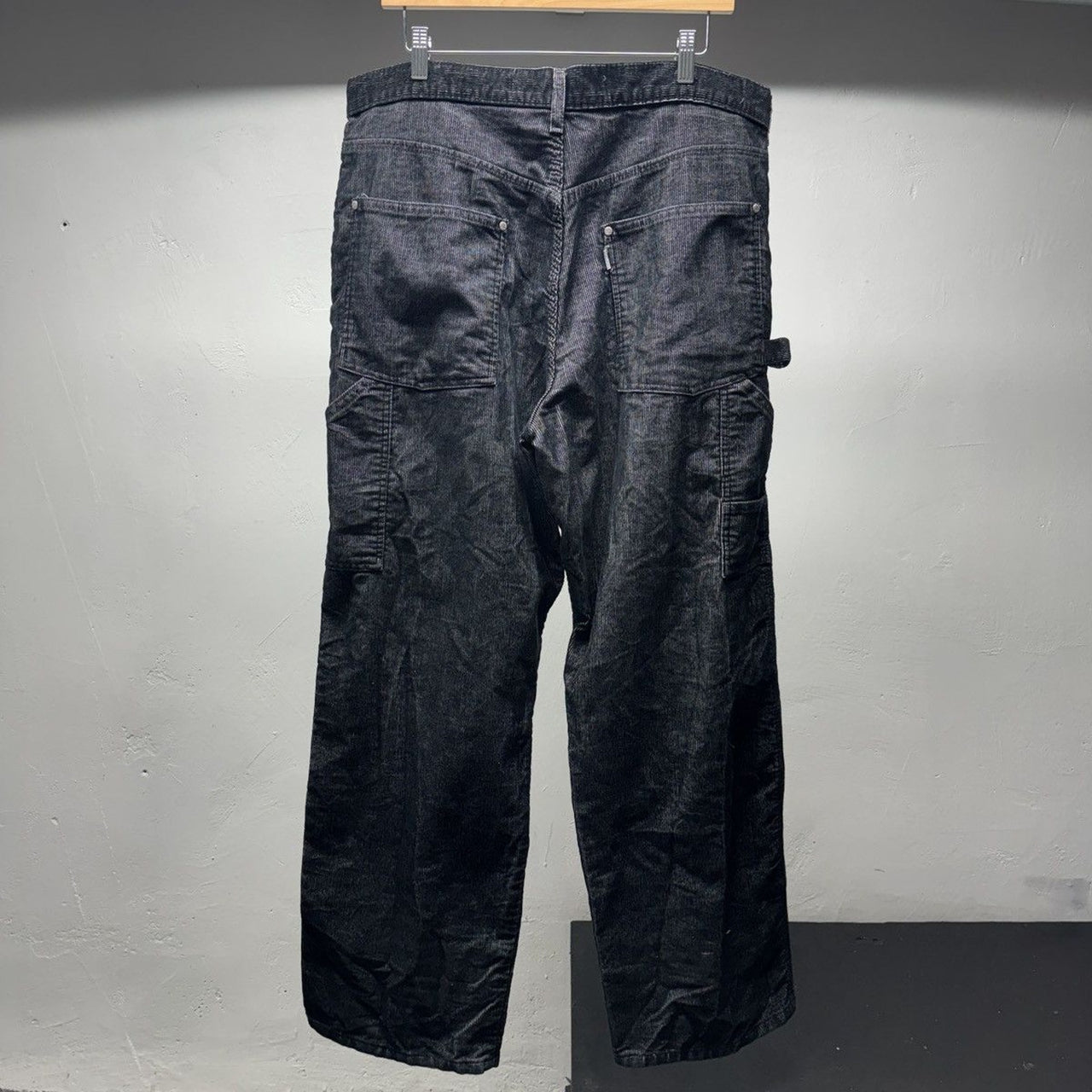 1990s Levi's Silvertab Black 3M Baggy Corduroy Pants