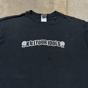 2000s KILL YOUR IDOLS CAN’T TAKE MY PRIDE EUROPE TEE FADED