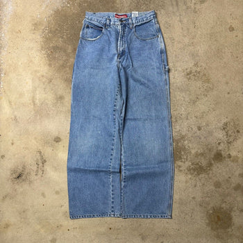 1990s UNIONBAY FADED BAGGY WIDE LEG DENIM SKATER JEANS