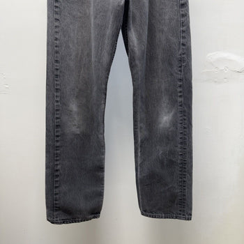 Vintage 1990s Levi’s 501 Made in USA Faded Black Jeans