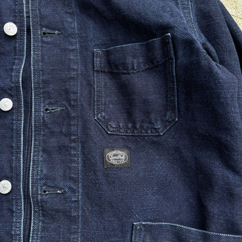 SNOW PEAK INDIGO DENIM OKAYAMA OX WORK JACKET CHORE COAT