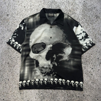 Camisa con calavera de libélula de los años 2000