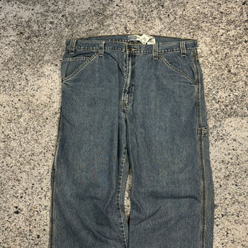 2000s LEVI'S BAGGY WIDE LEG CARPENTER DENIM SKATER JEANS