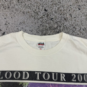 2007 Apple Blood Tour American Red Cross New York Promo Tee