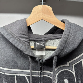 2000s Y2K Tapout Lightning Zip Up Hoodie