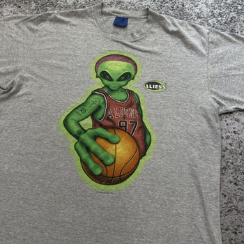 Camiseta de skate de Dennis Rodman Alien de los años 90