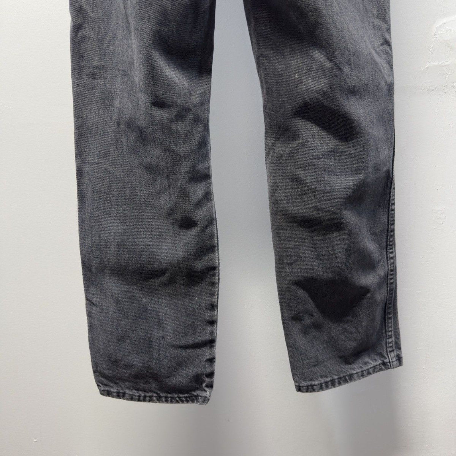 Vintage 2000s Rustler Faded Distressed Black Jeans