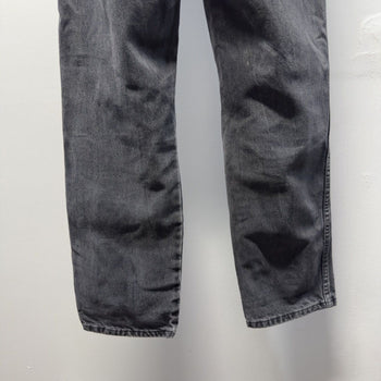Vintage 2000s Rustler Faded Distressed Black Jeans