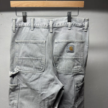 Carhartt WIP Faded Grey Single Knee Pants