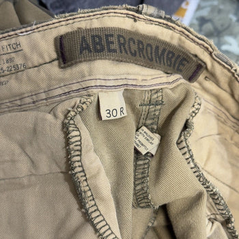 Vintage 2000s Abercrombie & Fitch Camo Paratrooper Cargo Pants