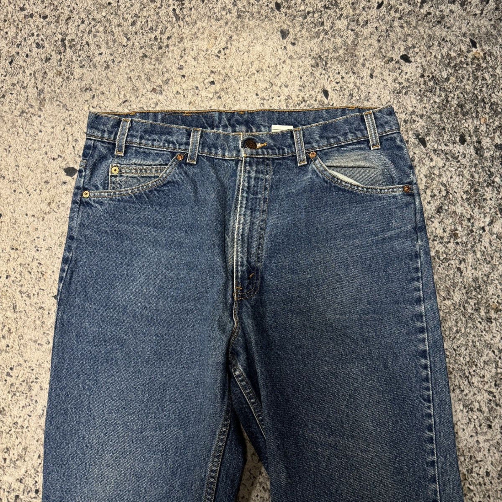 Vintage 1990s Levi's 517 Made in USA Faded Bootcut Flare Jeans