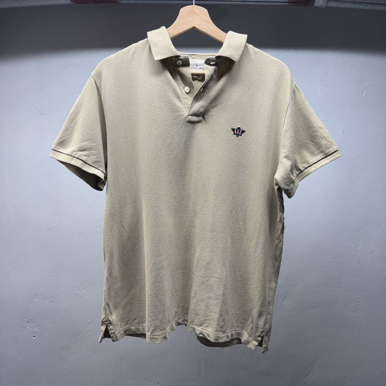 Denim & Supply Ralph Lauren Distressed American Flag Shirt